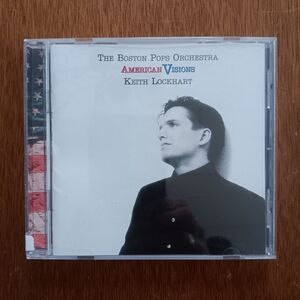 The Boston Pops Orchestra American Visions Keith Lockhart Music Audio CD 1997